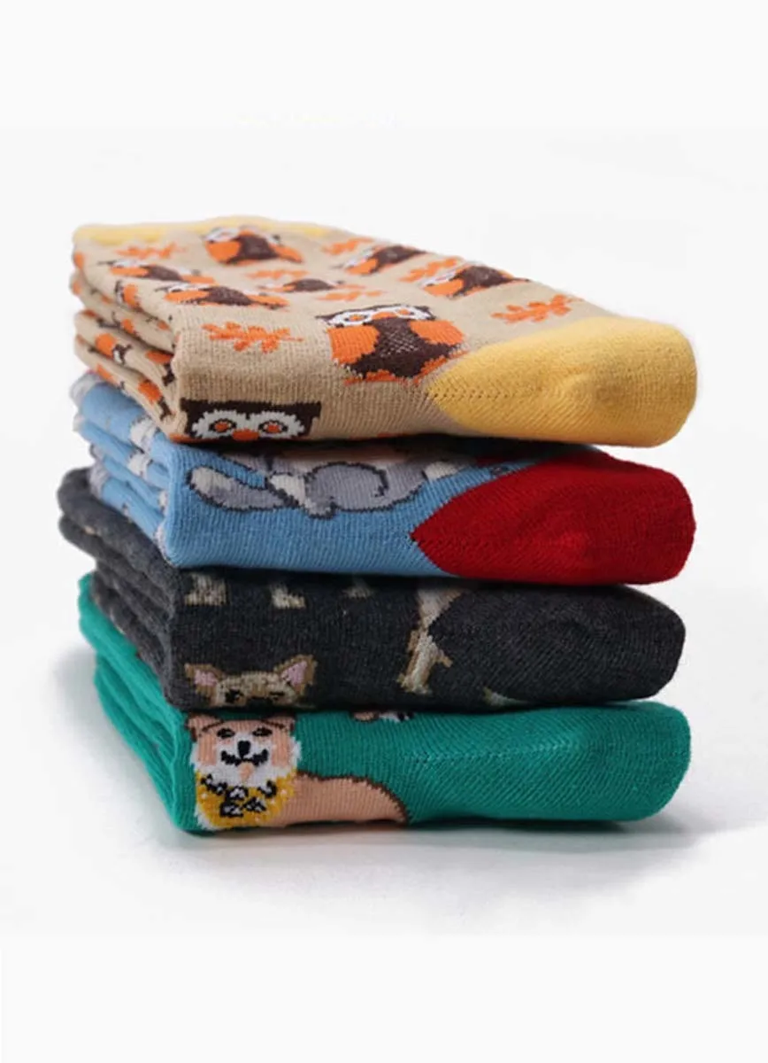 Носки &quotКусочки сыра на голубом фоне&quot |