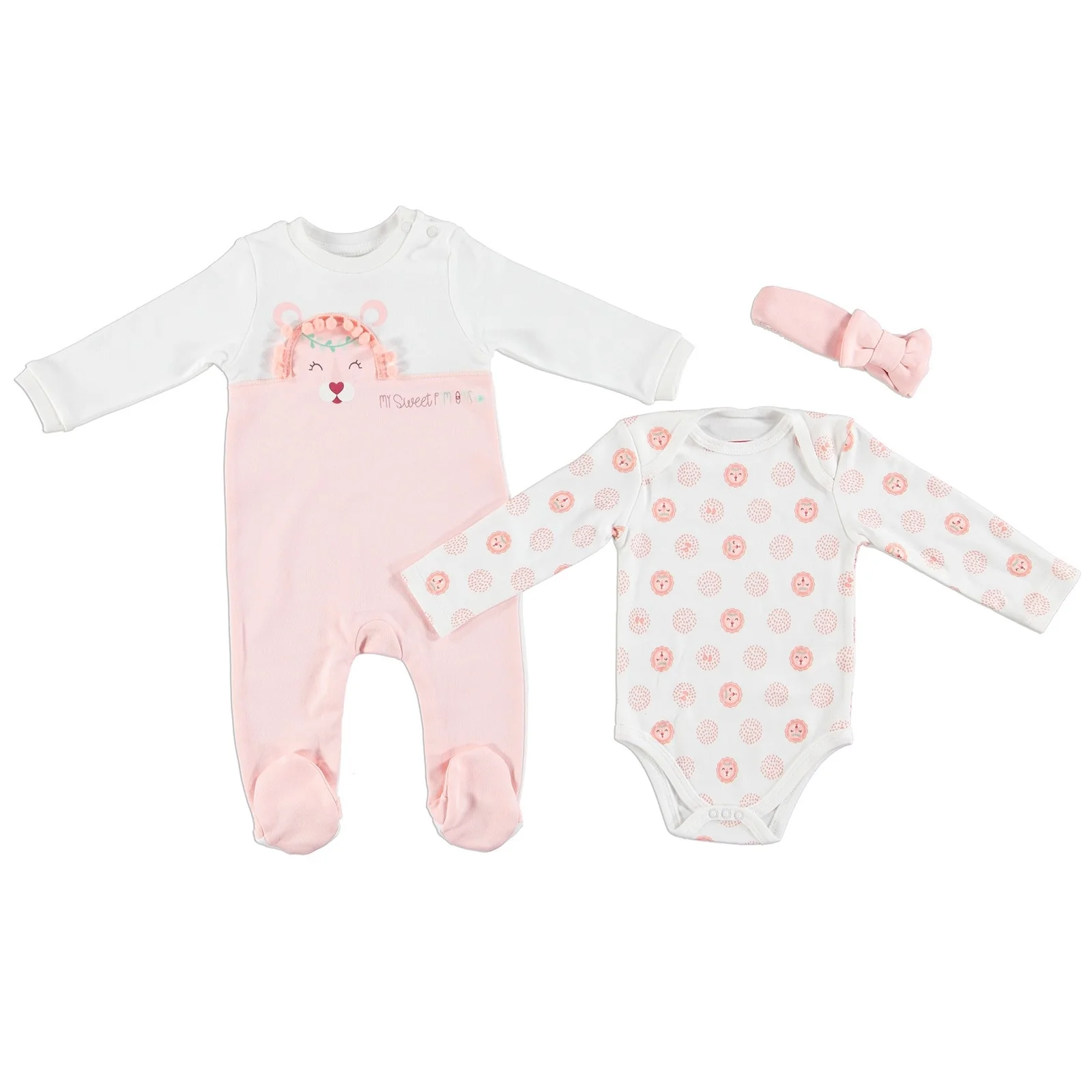 Ebebek Fisher Price/милый комбинезон с помпонами для маленьких девочек боди повязка на