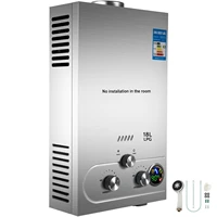 vevor 18l 4 8 gpm propane gas lpg instant hot water heater tankless boiler