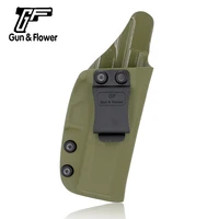 gunflower tactical kydex holder inside waistband k holster case fit 1 5 width belt for cz 75 p10c