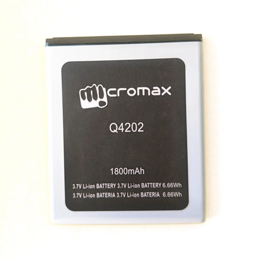 Аккумулятор для Micromax Q4202 аккумулятор высокого качества 1800 мАч|Аккумуляторы