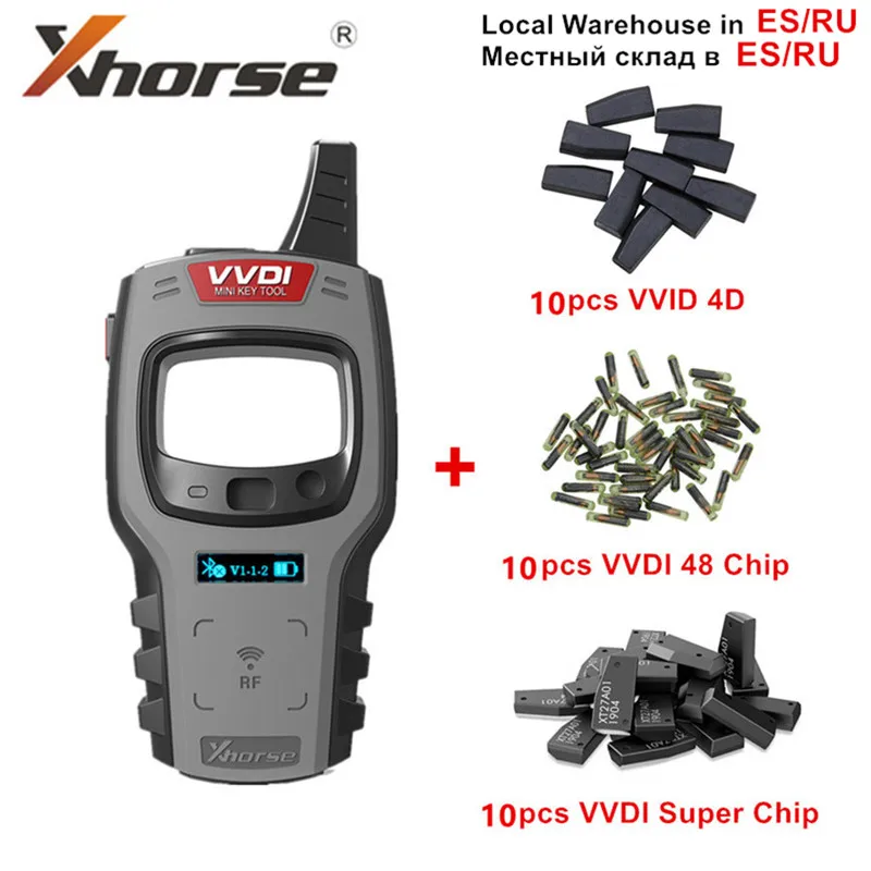 Мини-ключ Xhorse VVDI удаленный ключ программатор с бесплатной функцией клонирования