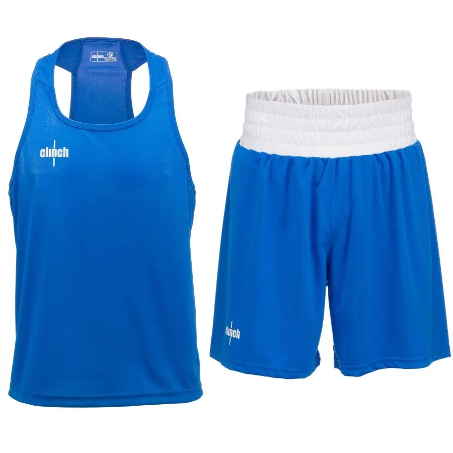 Форма для бокса CLINCH OLIMP: боксерские трусы + боксерская майка |