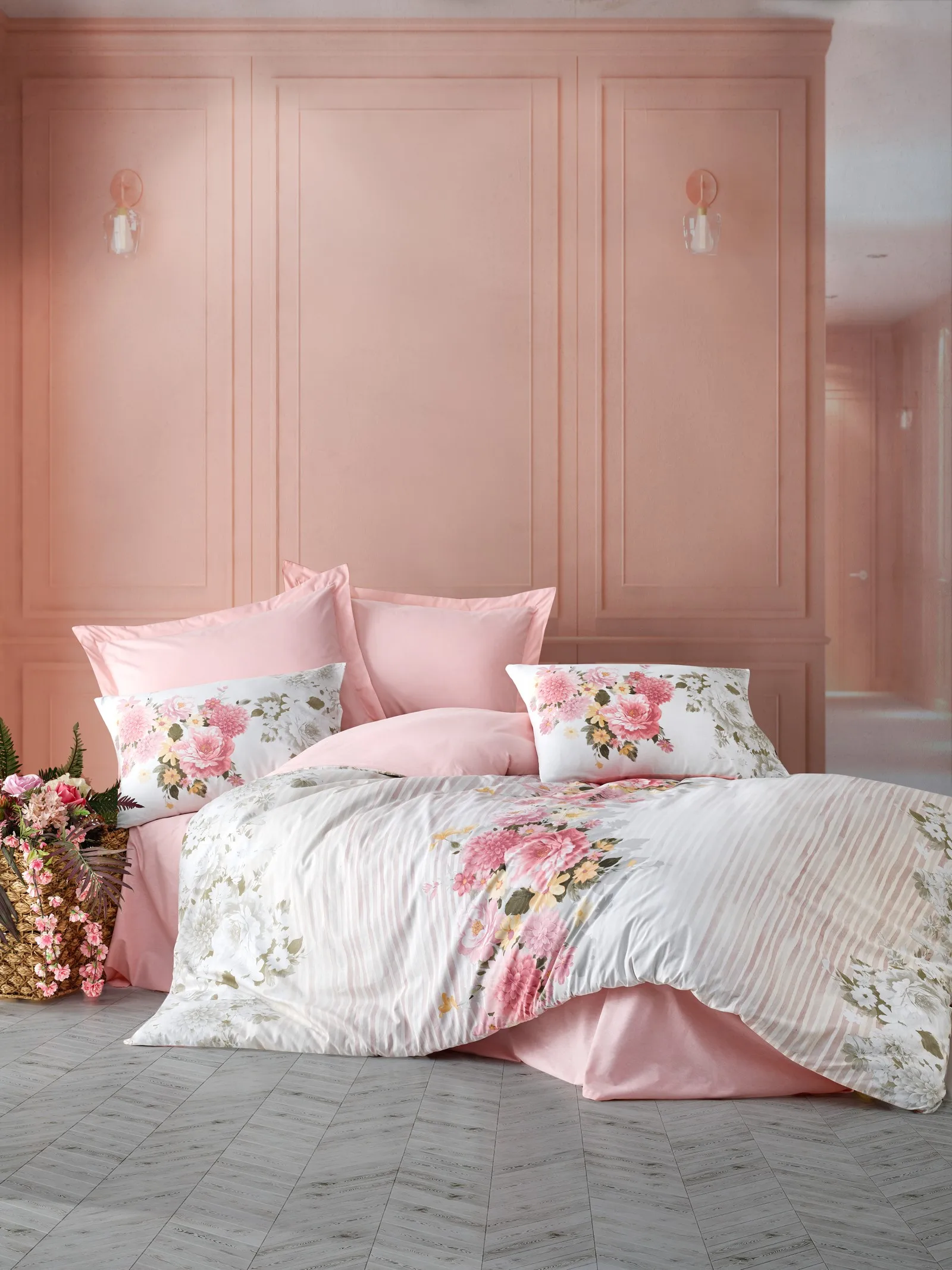 

Cotton Box 100% Cotton Bedding Set, Home Textile Bedding Set, Bedspread, Duvet Cover Flat Sheet Pillow Case Wholesale Turkey
