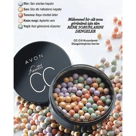 Avon CC Skin Imperfections Düzgünleştirici Pearls 227487170 | Concealer