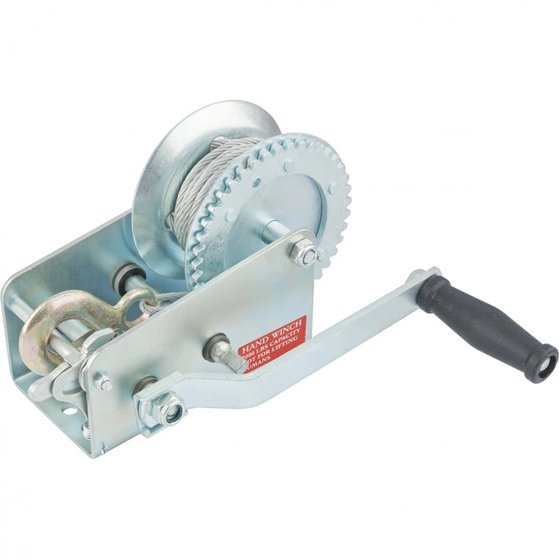 Gear winch 0.8 T traction cable matrix | Инструменты