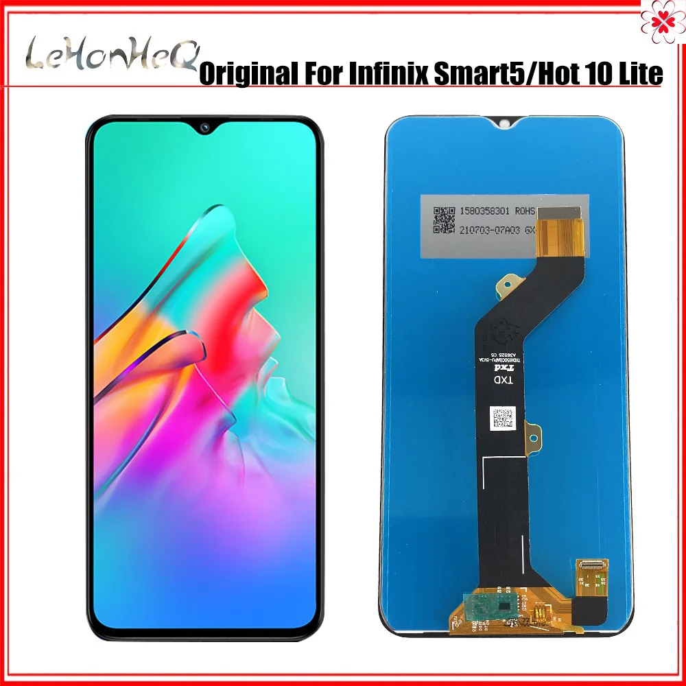 

ЖК-дисплей для Infinix Smart 5 X657 X657C, 10 Lite X657B, ЖК-дисплей, детали для замены