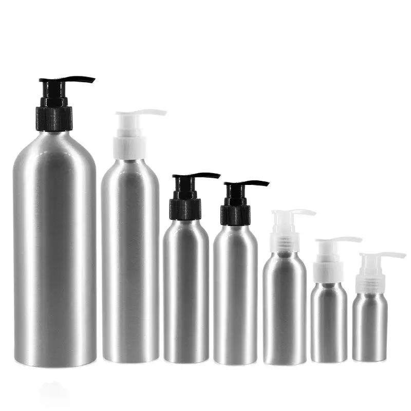 50 мл алюминиевая бутылка пластиковый лосьон-насос эмульсия сыворотка основа