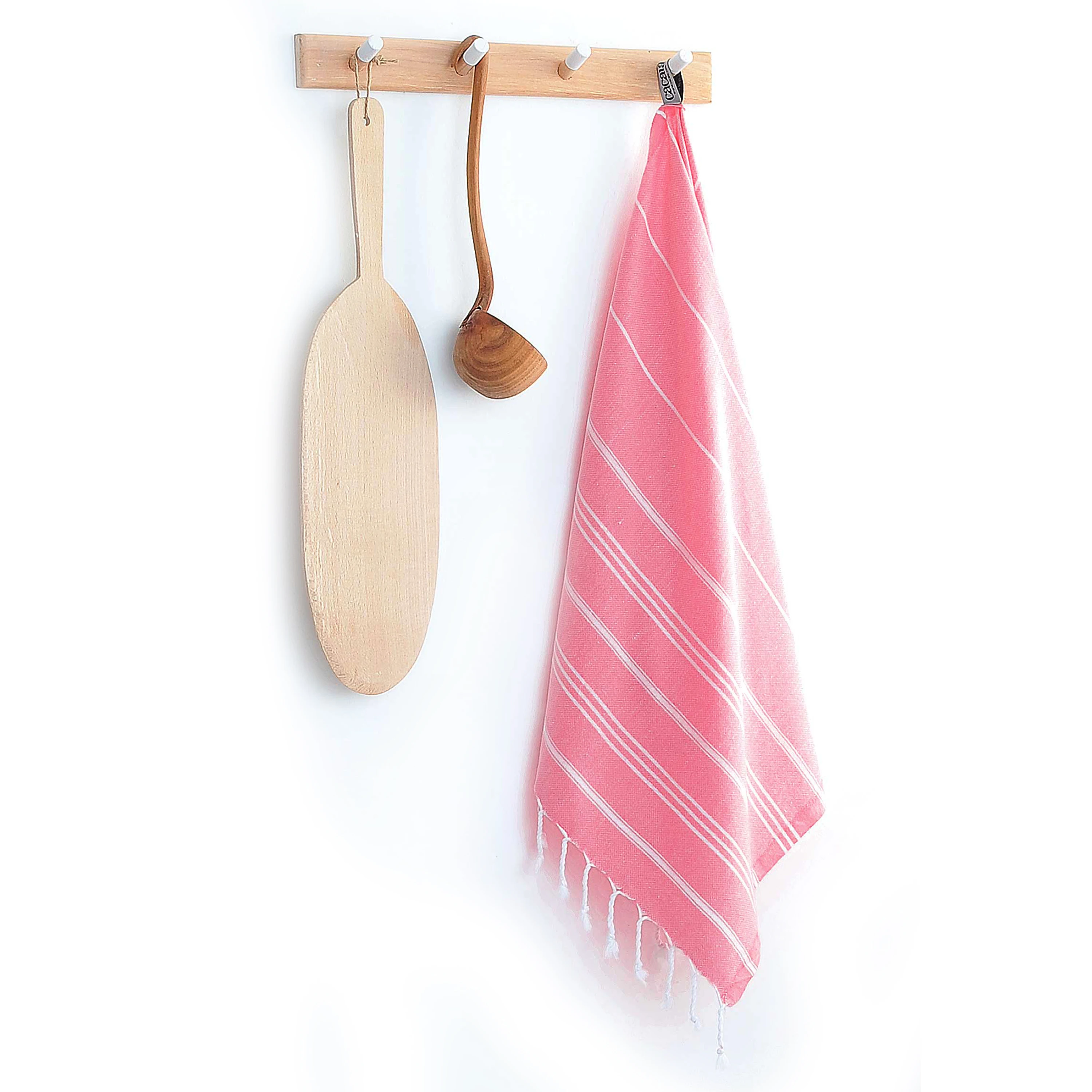

CACALA Turkish Hand and Face Peskir Towels with Hanging Loop-Kitchen Bath Head Gym-%100 Cotton Softly 60x90Cm(23"x35") 110 Gr