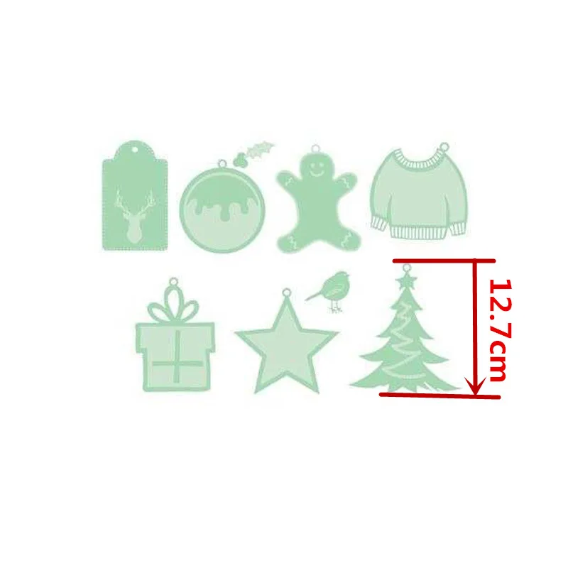 Ultimate Tag Die Se трафареты для резки металла рукоделия изготовление нового 2019 года |