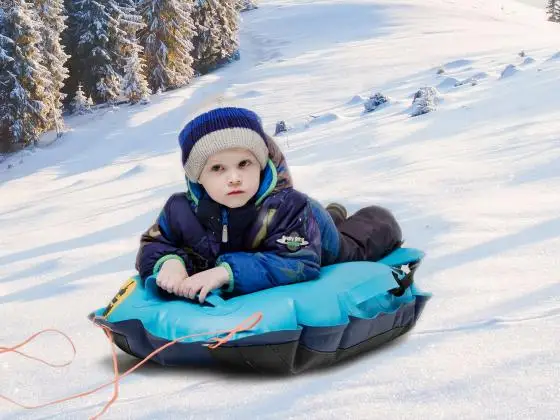 Tubeless inflatable sledge (Vatrushki) &ampquotToboggan&ampquot | Sleds &amp Snow Tubes