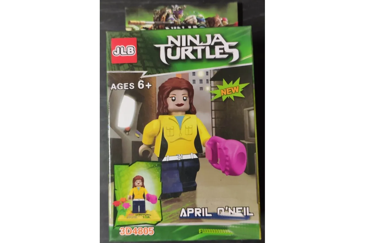 Конструктор аналог Lego Ninja Turtles April O'neil |