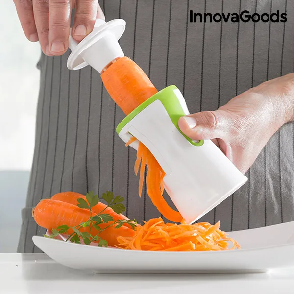 InnovaGoods 4 в 1 спиралайзер и соковыжималка с книгой рецептов| |