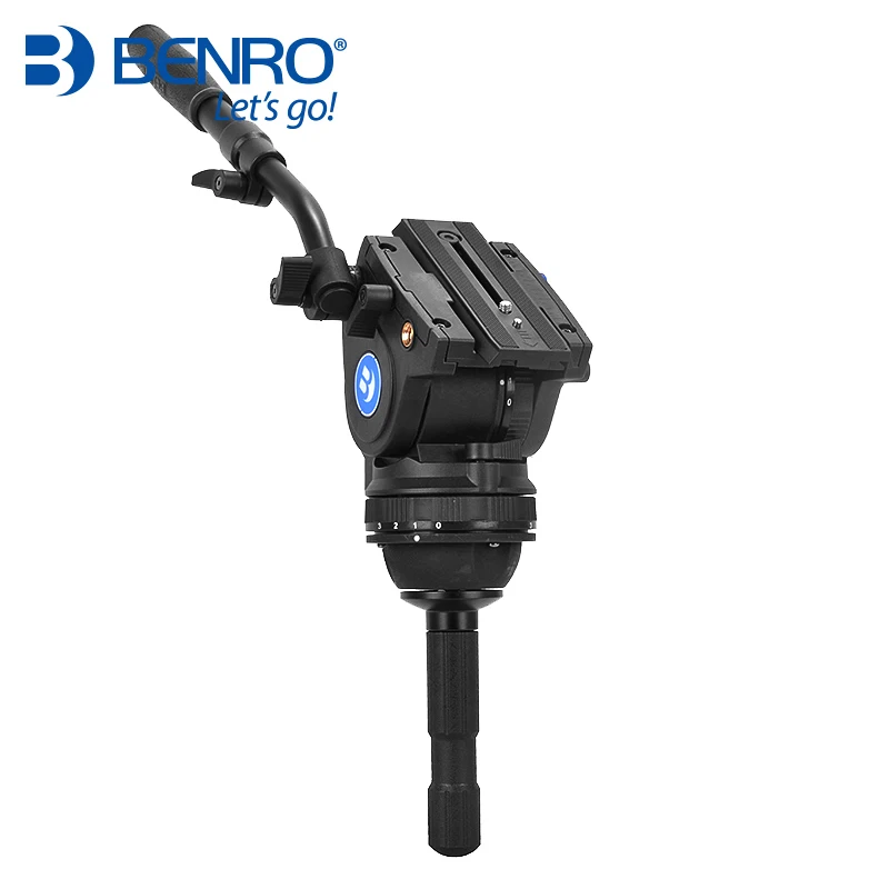 BENRO BV6H гидравлическая жидкая алюминиевая видеоголовка QR13 БЫСТРОРАЗЪЕМНАЯ