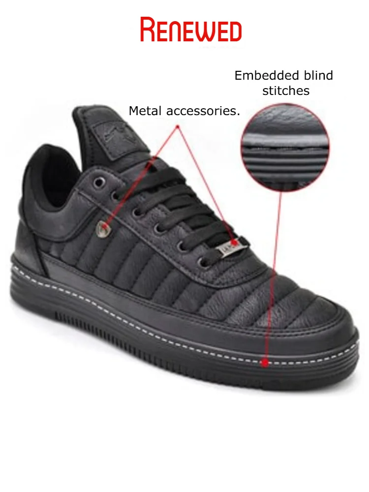 

LA Polo Unisex Stitched Black Sneaker, Sports Shoes, Black Stitched Sneakers,, Unisex Sports Shoes, Male Sneaker