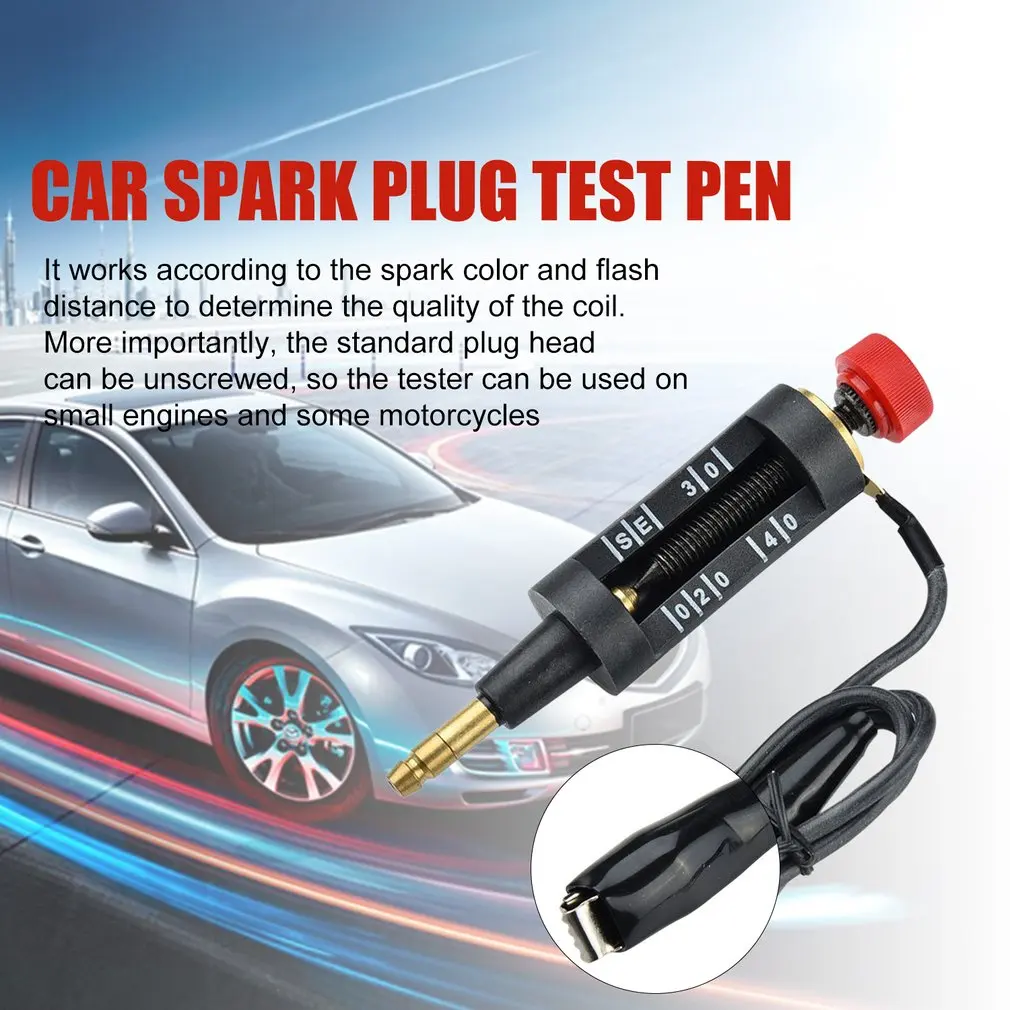 Spark Plug Tester Wrench Ignition System Coil Engine Adjustable Car Repair Tool Accessories | Автомобили и мотоциклы