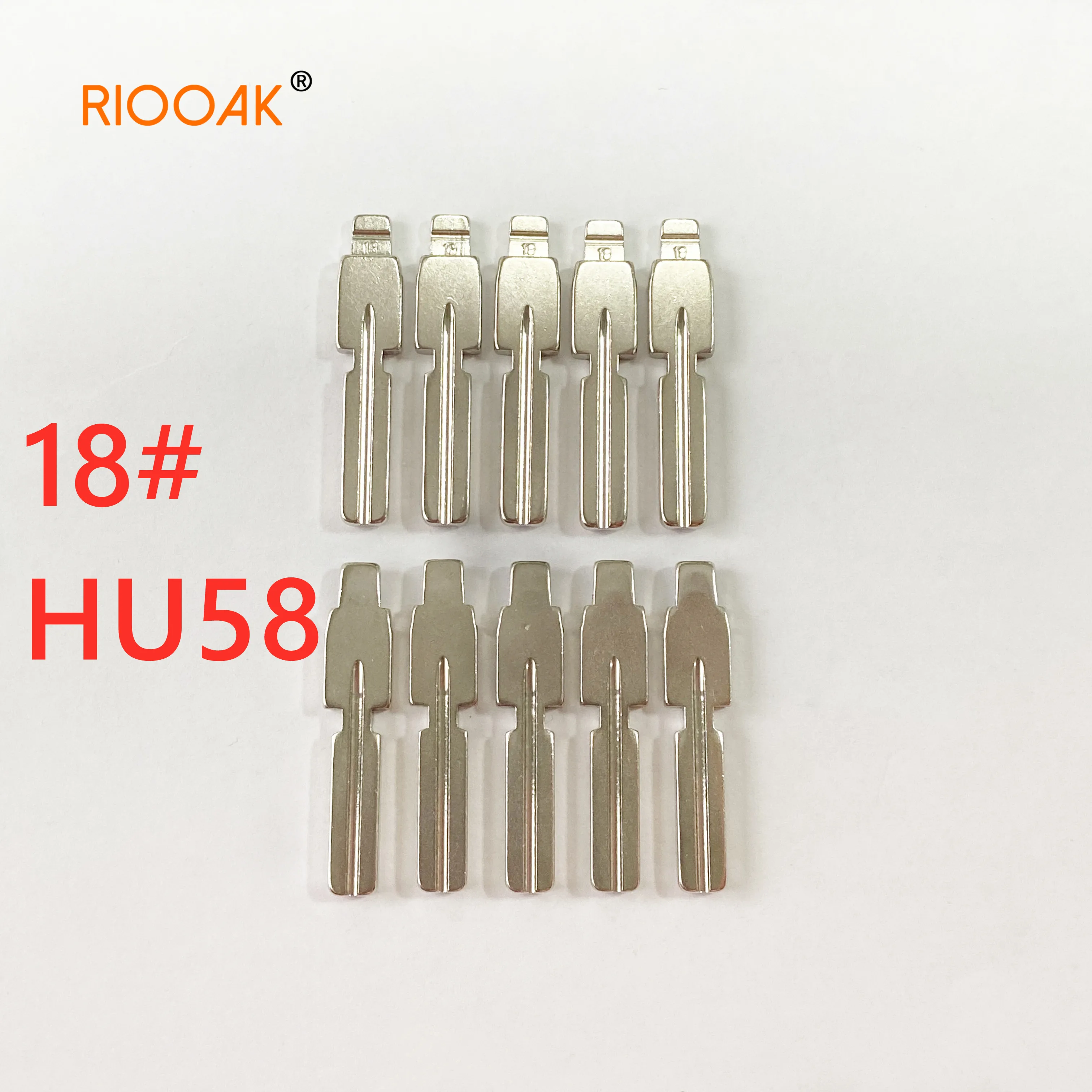 RIOOAK BMW Flip Key 18 # HU58 KD полотно дистанционного ключа для EWS E46 E39 E32 E36 E70 E63 E38 E83 E81 Сменные
