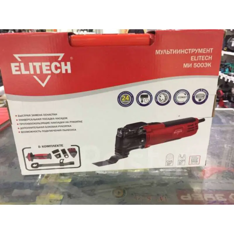Мультитул Elitech МИ 500ЭК|Осциллирующие мультиинструменты| |