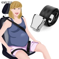 gwuzui adjustable maternity car belt adjuster comfortable safe pregnancy car belt extender unborn baby durable belly protector