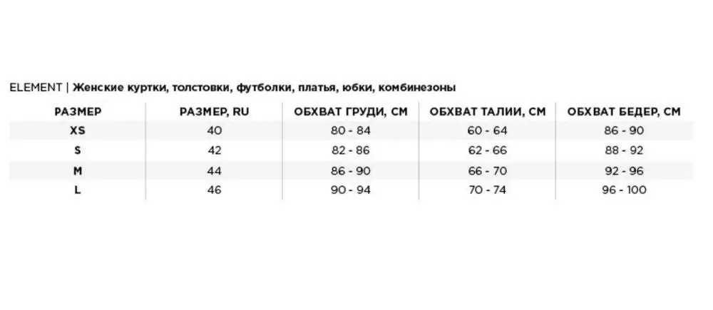 Женский зимний пуховик ELEMENT Primo Arctic Women | Женская одежда