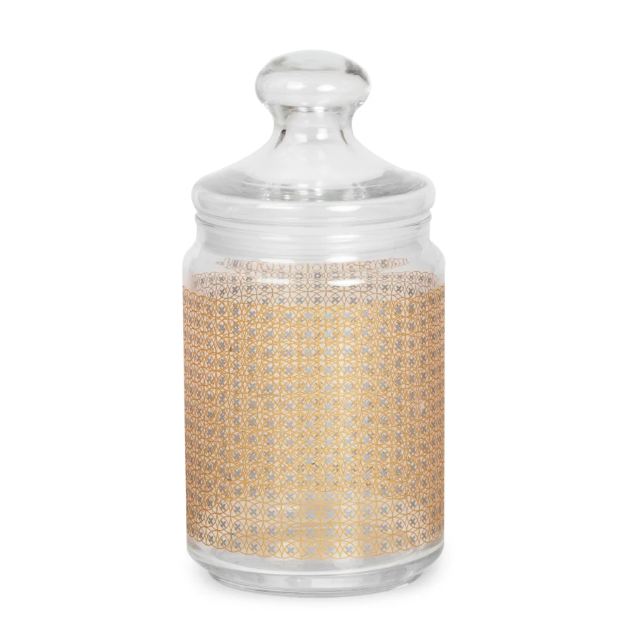 Банка для продуктов ГЕЛАКСИ ГОЛД с крышкой 1 л |