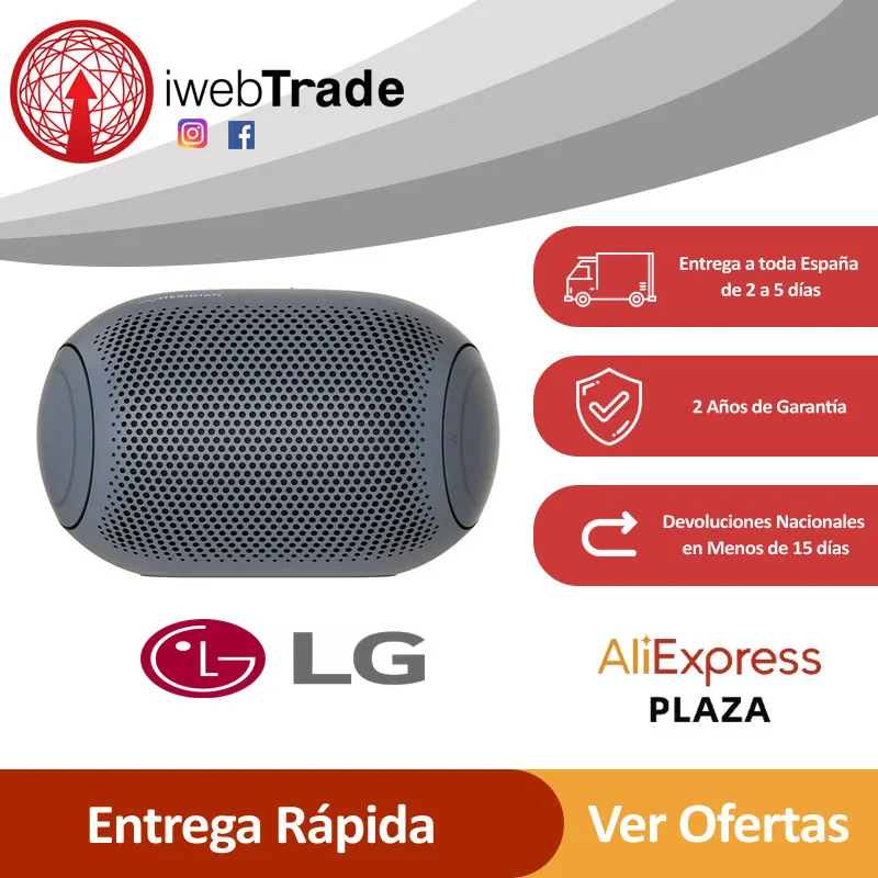 Bluetooth колонки LG PL2 3900 мАч 5 Вт серый|Всепогодные АС| |
