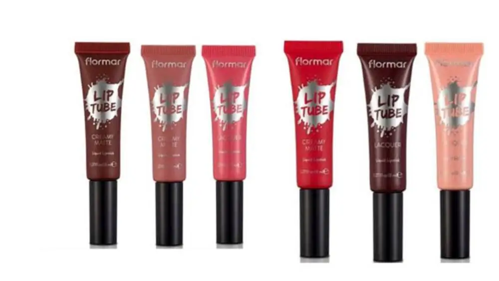 

Flormar Creamy Matte Lip Tube 9 Colors Lips Makeup Lipstick Lip Gloss Long Lasting Moisture Cosmetic Lipstick Red Lip Mat