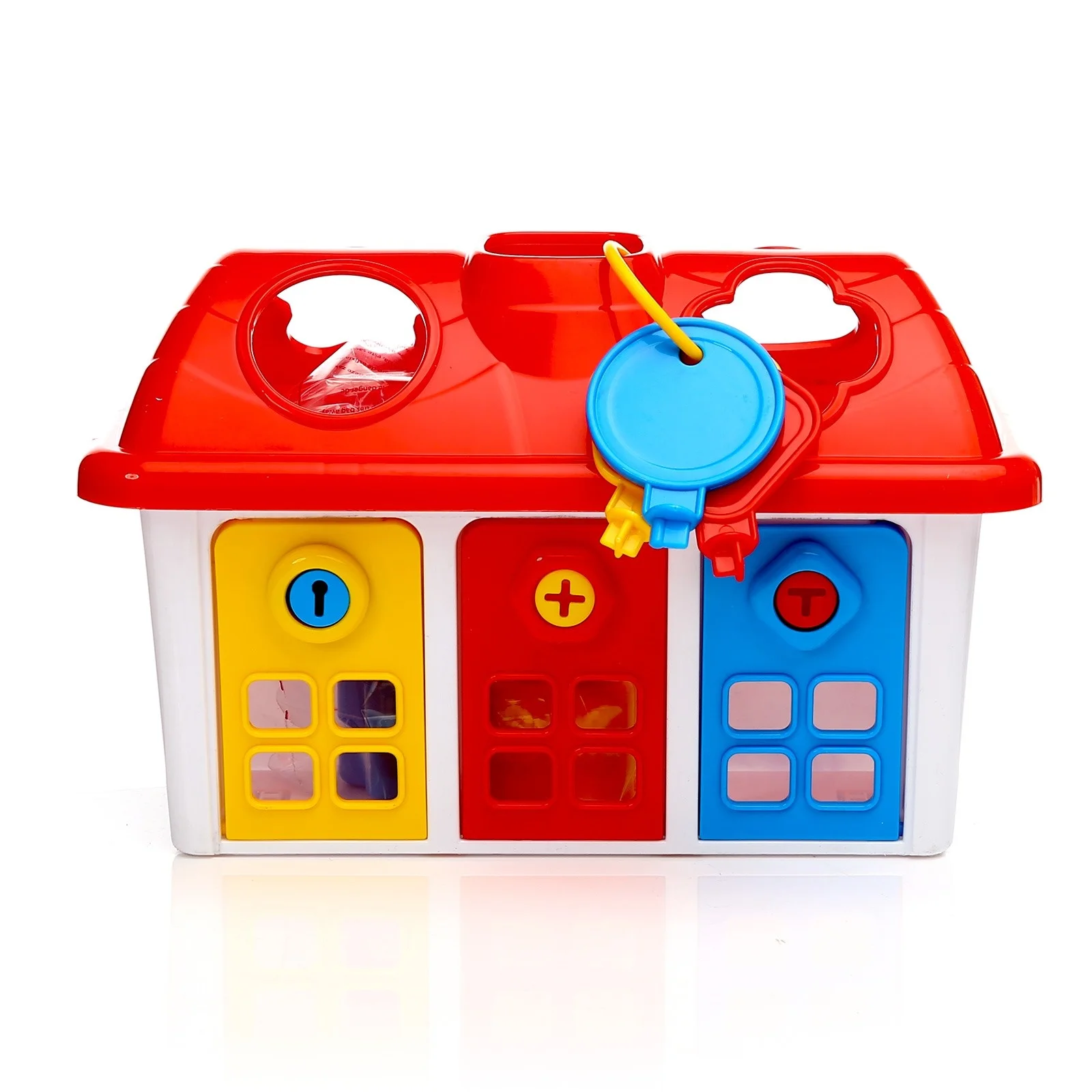Ebebek Dolu shape сортировщик Happy Hous с закрытыми дверями 1 год + | Игрушки и хобби