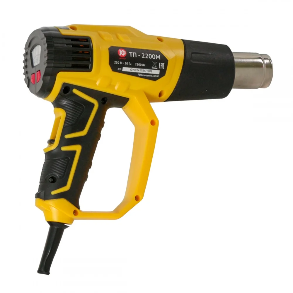 Электрический теплопистолет ТП-2200М | Инструменты