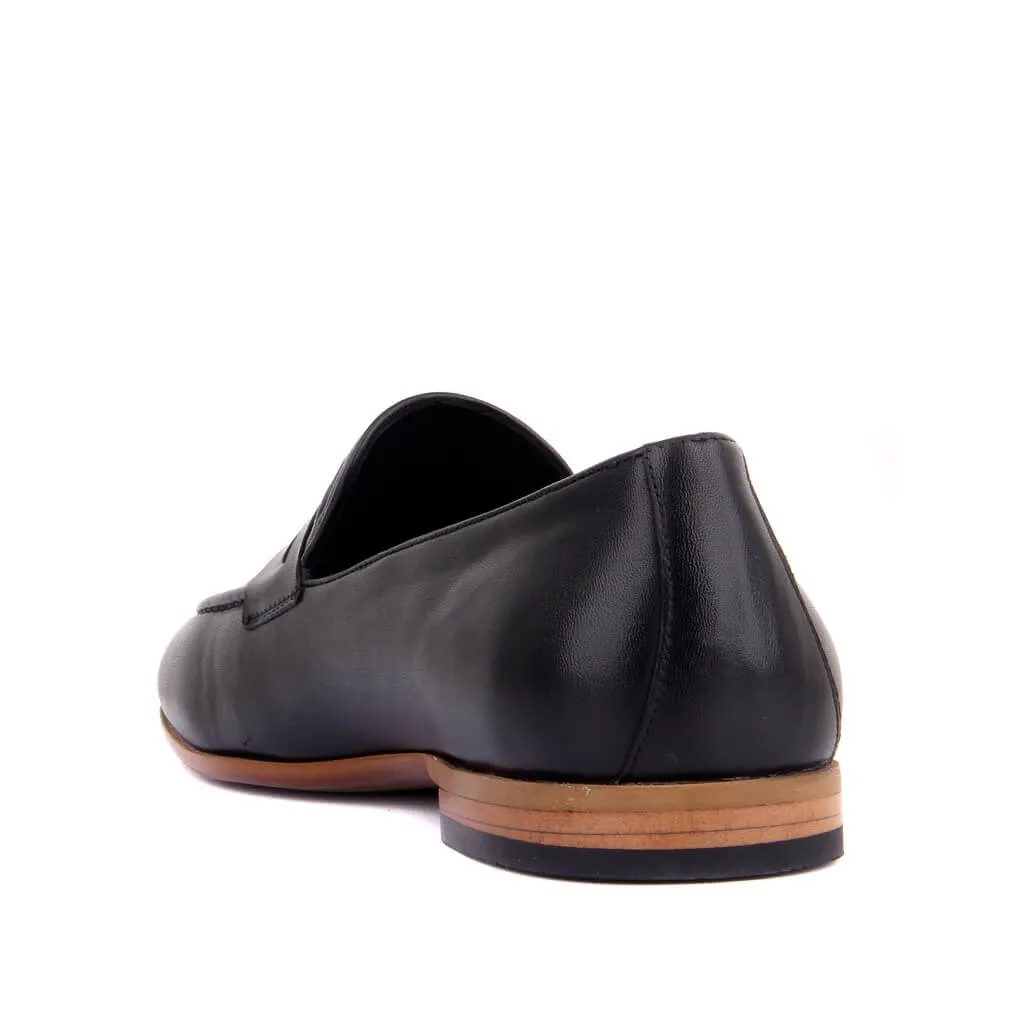 Sail-Lakers Black Leather Men 'S Shoes | Обувь