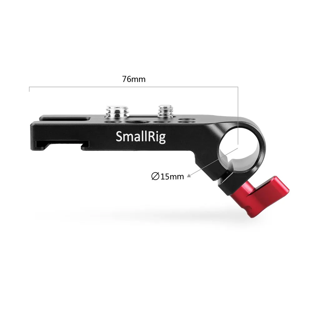 Мини камера SmallRig с быстроразъемной пластиной и одним 15 мм стержневым зажимом