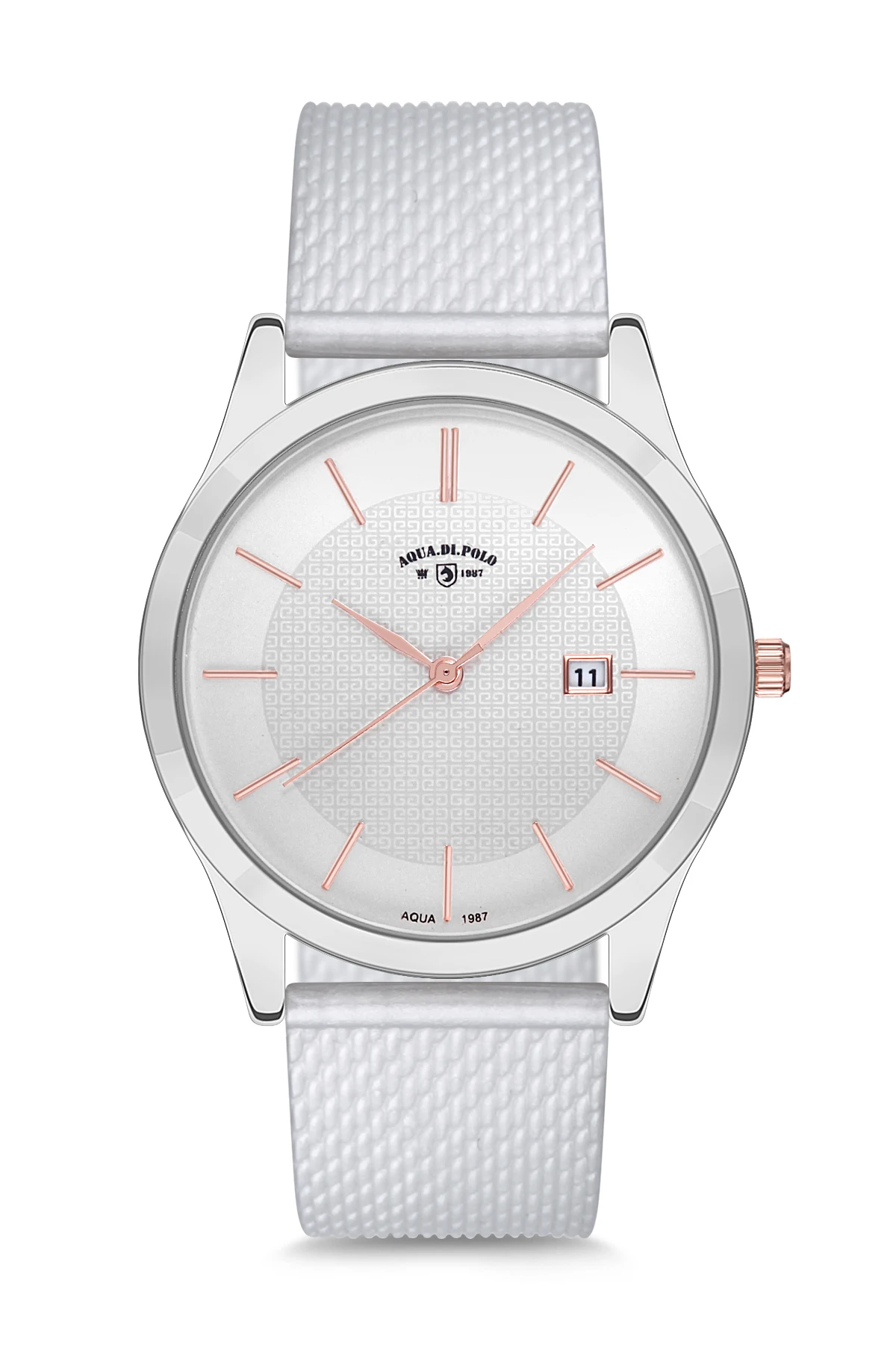 

2020 top Brand Luxury Fashion Men 'S Silver Steel Quartz Wrist watch APSV1-A9013-ES151 Aqua di Polo 1987