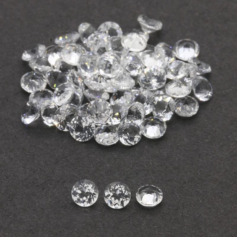 

Natural Swhite Topaz Round Loose Gemstone At Wholesale Factory Price Semi Precious Stones Buy Online For Sale