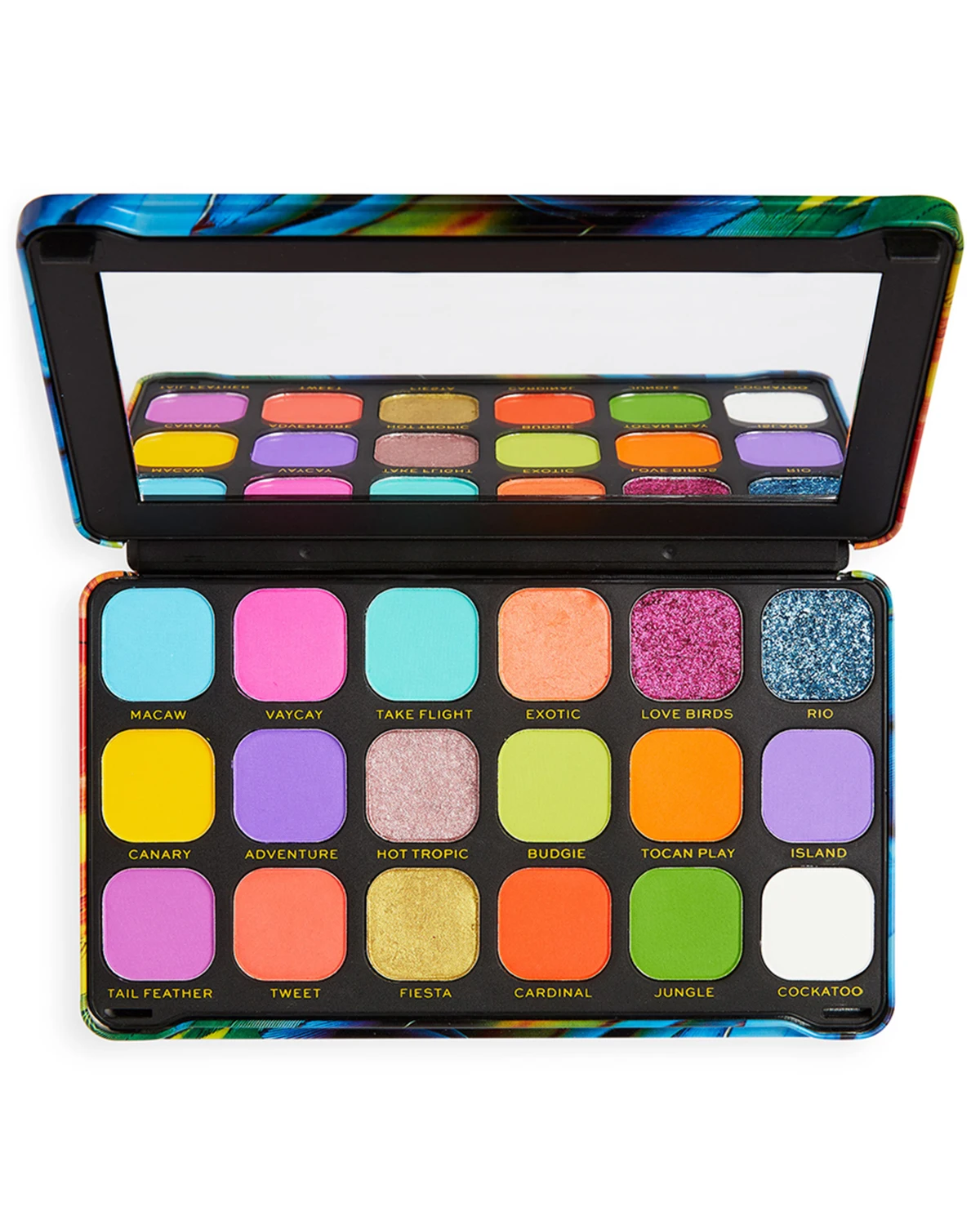 MAKEUP REVOLUTION Палетка теней FOREVER FLAWLESS Bird of Paradise |