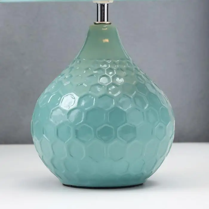 Настольная лампа 32214YM TEAL 1х40Вт Е14 цвет мятный | Лампы и освещение