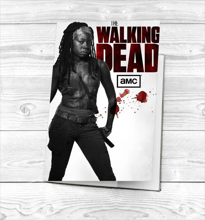 Обложка на паспорт Ходячие мертвецы The Walking Dead №15 | Багаж и сумки