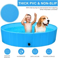 large dog pool basin bath pc foldable cm bath with brush anti slip easy to clean for dogcat animal e