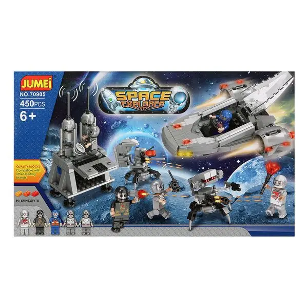 Строительная игра + фигурки Space Explorer 119795 (450 шт) |