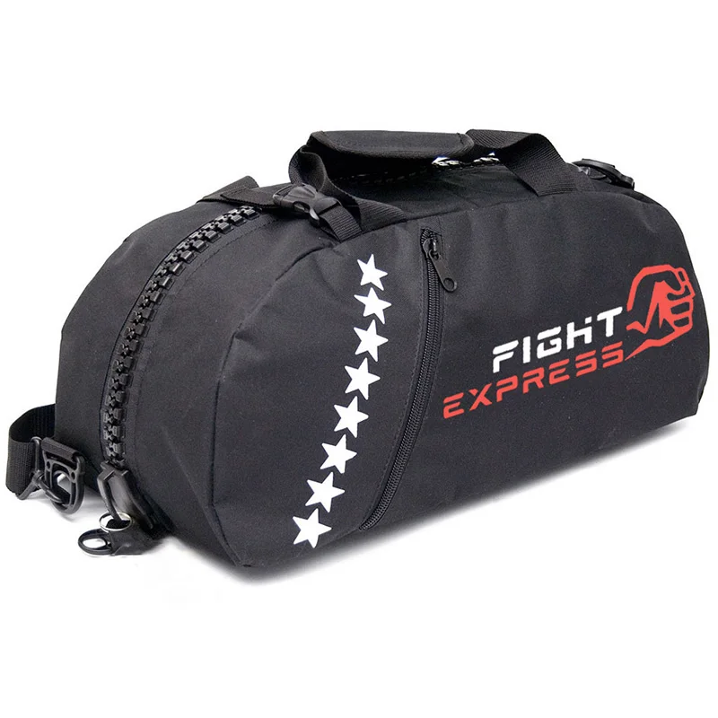 Bag-backpack with a large zipper fight Express for training equipment in boxing kickboxing taekwondo karate fitness | Спорт и
