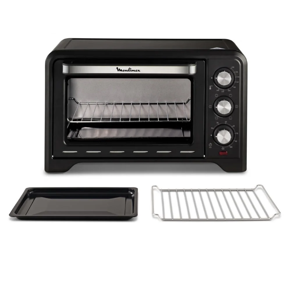 Mini Oven Moulinex Optimo ox444832 Black electric appliances for kitchen | Electric