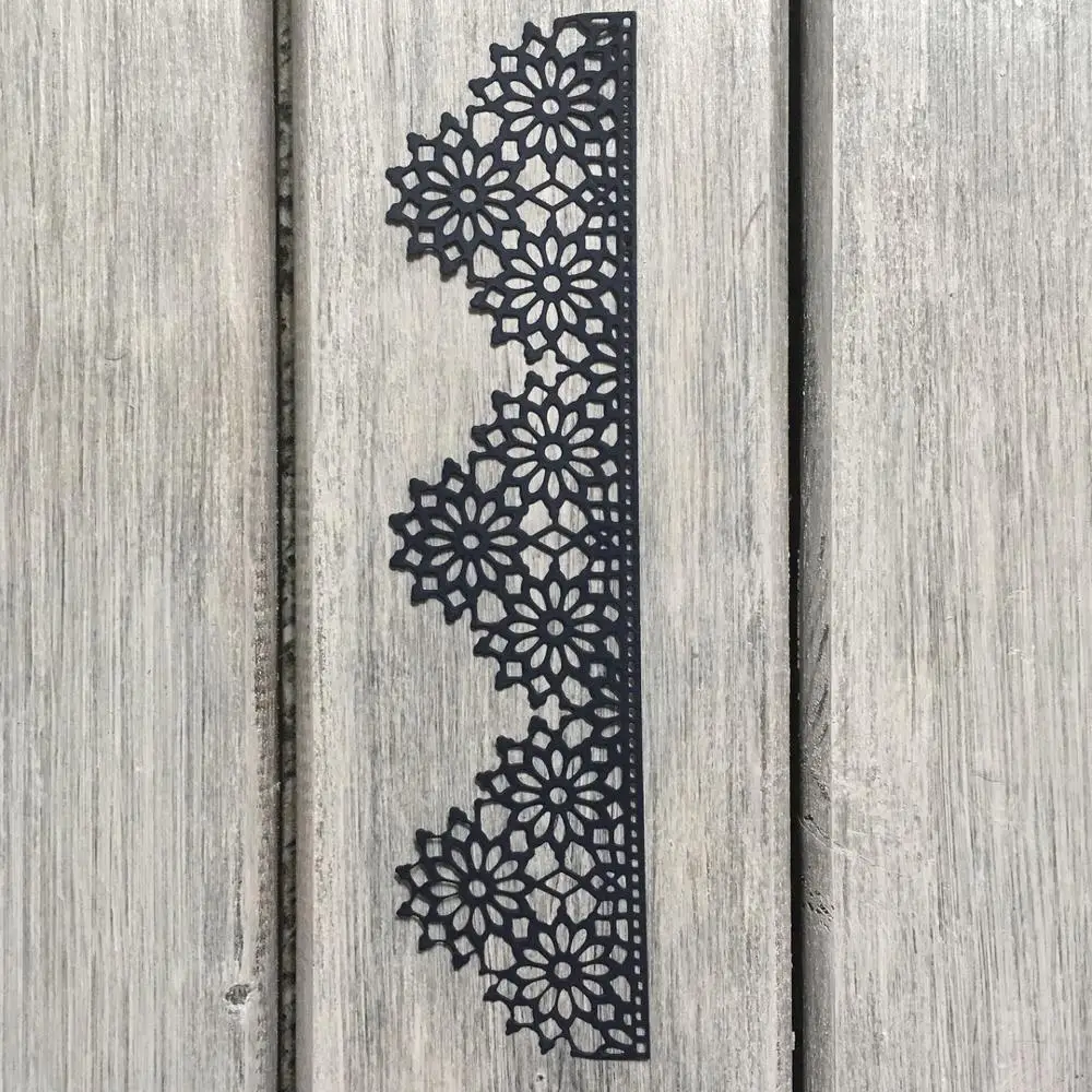 Artscrup ирландские кружевные квадратные металлические режущие штампы трафареты