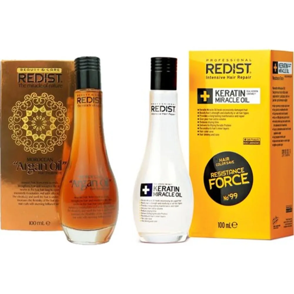 

Redist Keratin Oil + Redist Argan Oil Hair Treatment Hair Growth Oil Natural Hair Products