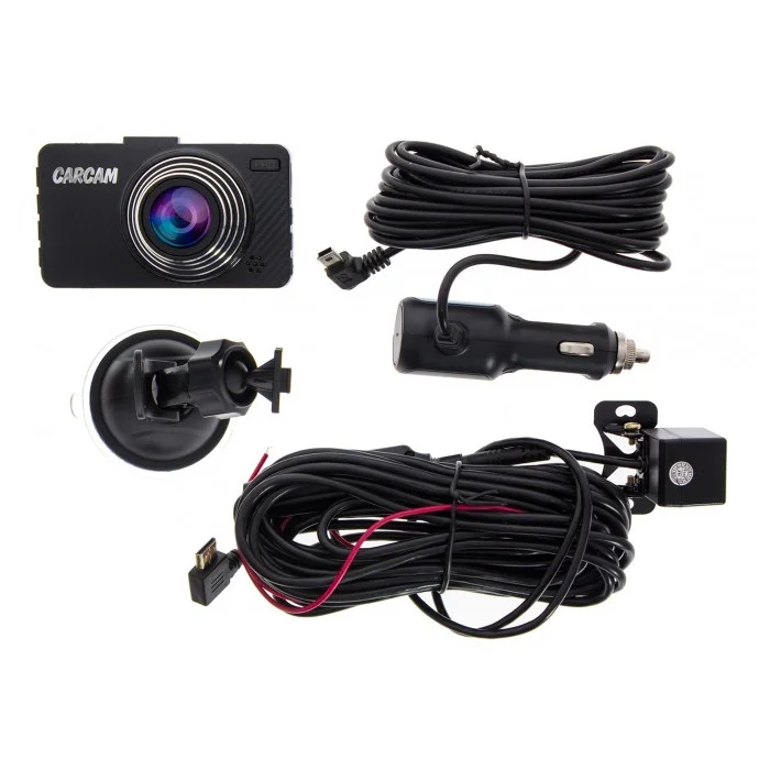 Автомобильный Full HD видеорегистратор CARCAM D5 с доп. HD-камерой | Автомобили и