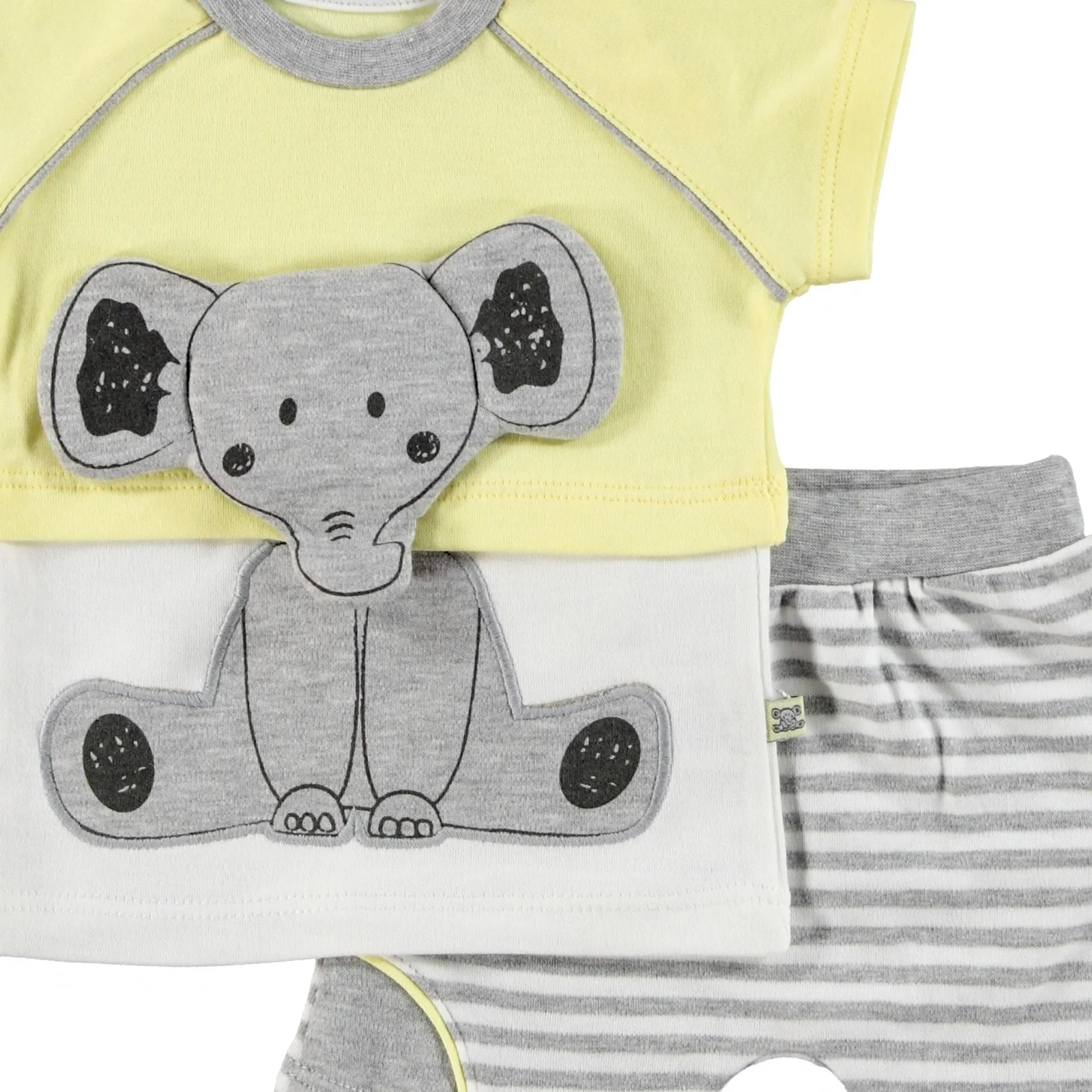 Ebebek Mymio/футболка для маленьких мальчиков с принтом слона| |