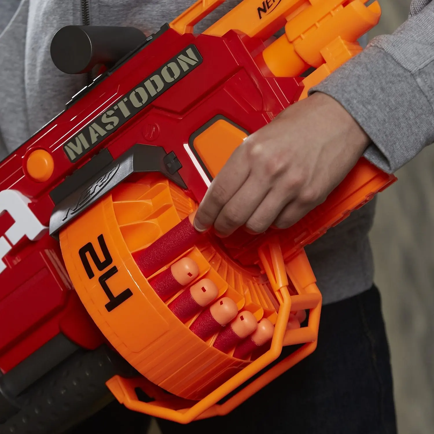 Бластер Nerf Mega Мастодон (B8086EU4)|Водяные пистолеты и бластеры| |