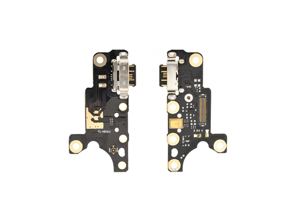 Шлейф (плата) для Nokia 7 Plus + системный разъем микрофон | Мобильные телефоны и