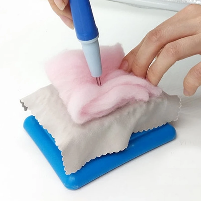 

Needle Felting Tool Felting Needles with 3 Needles Handle Holder Newly Cut, Sharp, Fast to Felt Felting Needles