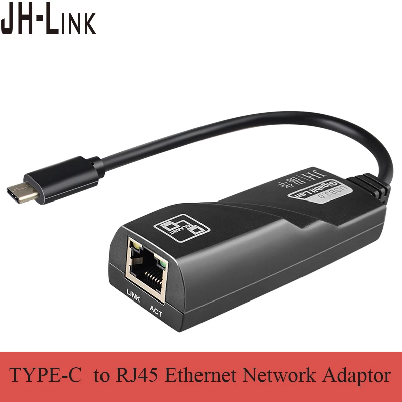 

Адаптер Ethernet Type-c к RJ45
