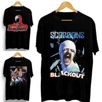 men t shirt scorpions heavy metal rock band 56th anniversary 1965 2021 new graphics poster cover cotton round neck women tshirts