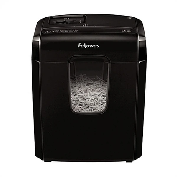 Измельчитель бумаги Micro-Cut Fellowes 4687401 11 L 6 листов черный | Компьютеры и офис